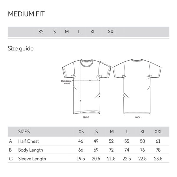 T-shirt (Black, Unisex) - Image 3